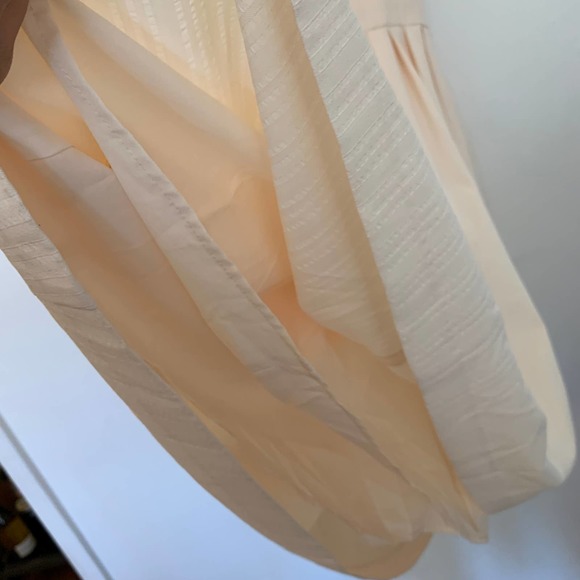 Ellen Tracy Blush Pink Crossover Sleeveless Mini Dress 8 - Picture 5 of 5